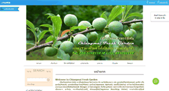 Desktop Screenshot of chiangmaifreshgarden.com